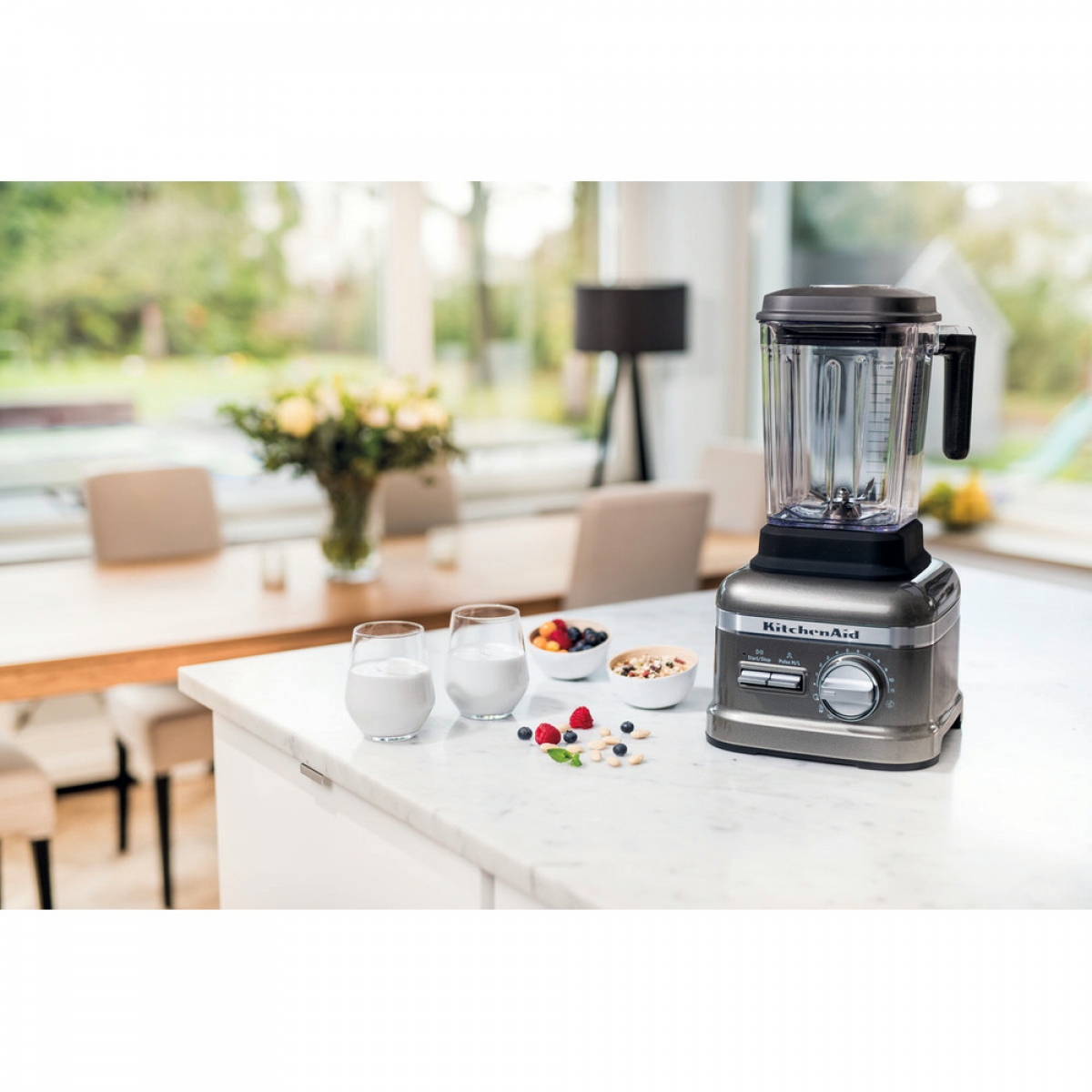 KITCHENAID ARTISAN POWER PLUS BLENDER TINGRIJS Producten Eggermont