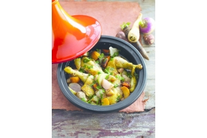 LE CREUSET TAJINE 31CM-3,7 LITER - Rood