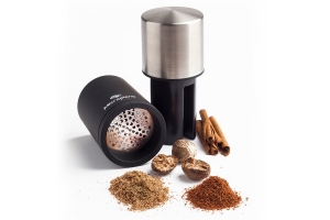 Microplane nootmuskaatmolen RVS/Zwart