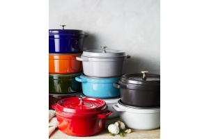 STAUB COCOTTE ROND 24CM - 3,8L - Kersenrood