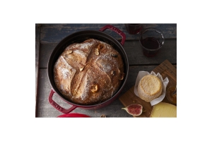 STAUB COCOTTE ROND 24CM - 3,8L - Kersenrood