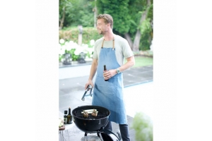 DUTCHDELUXES AMAING APRON BBQ STYLE DENIM WASHED INDIGO