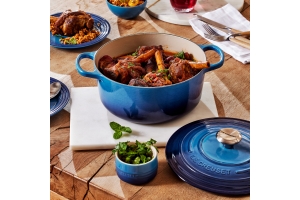 LE CREUSET RONDE BRAAD/STOOFPAN 20CM-2,4 LITER - Azure