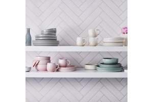 LE CREUSET ONTBIJTBORD "COUPE" - 22 CM - Shell Pink