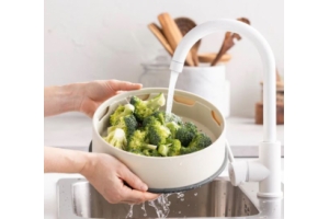 GREENPAN STOOMMAND "STEAMY" - 24 CM - Blauw