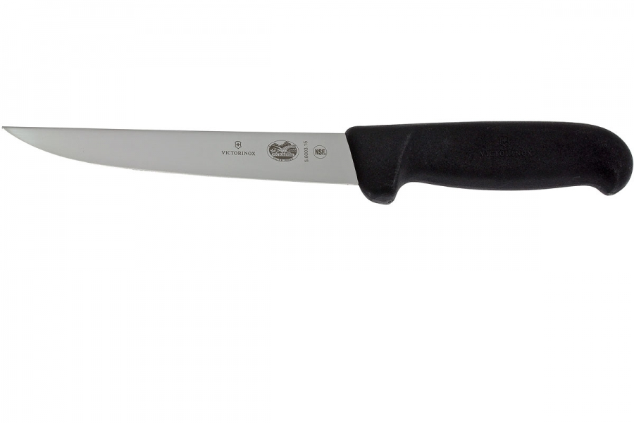 VICTORINOX Uitbeenmes 15 cm - Zwart