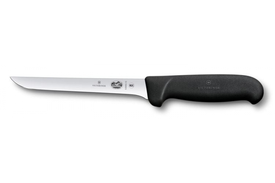 VICTORINOX Uitbeenmes smal 15 cm - Zwart