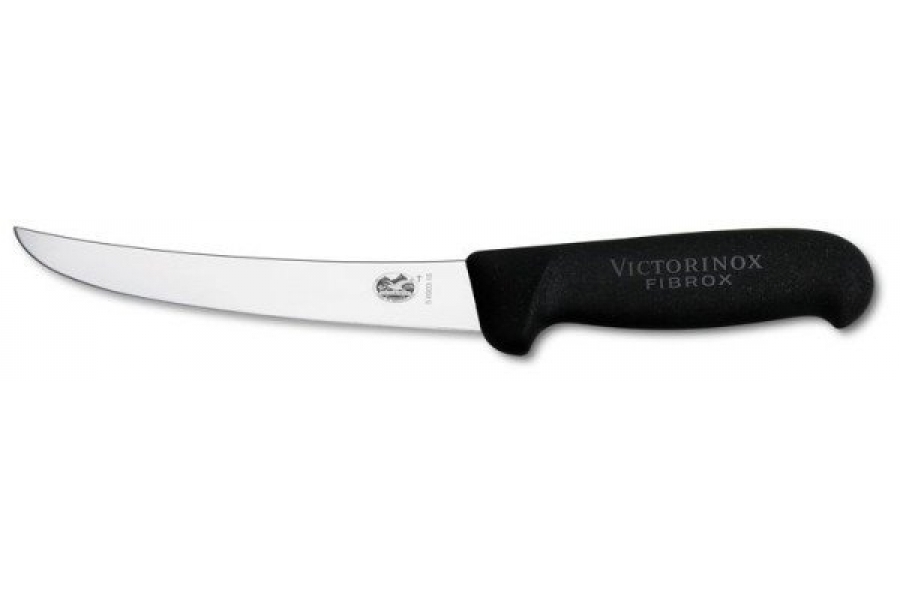 VICTORINOX Uitbeenmes gebogen 15 cm - Zwart