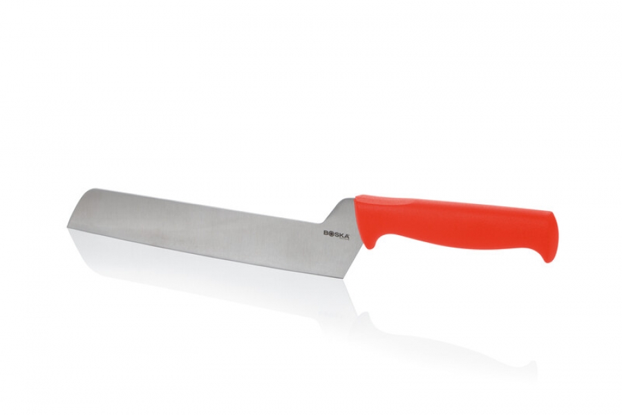 BOSKA Semi-harde Kaasmes Professioneel Rood Heft 210 mm - Rood