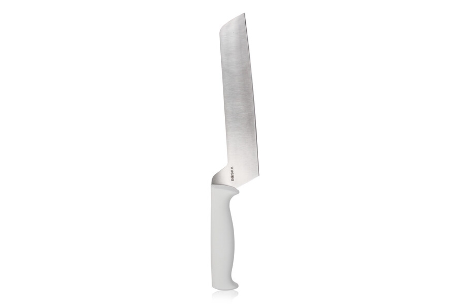 BOSKA Semi-harde Kaasmes Professioneel Rood Heft 210 mm - Wit