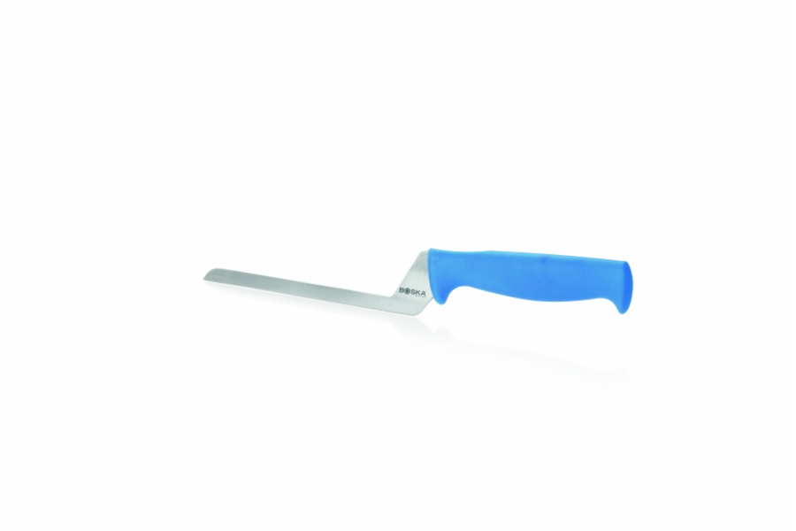 BOSKA Zachte Kaasmes Professioneel Blauw Heft 140 mm - Blauw