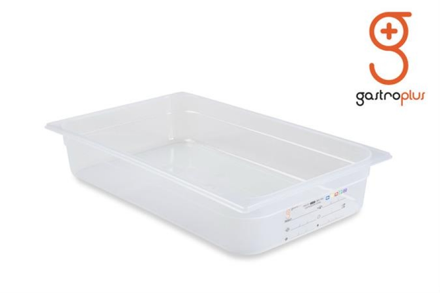 GASTRONORM 1/1 - 100 MM DIEP (HACCP) BPA FREE