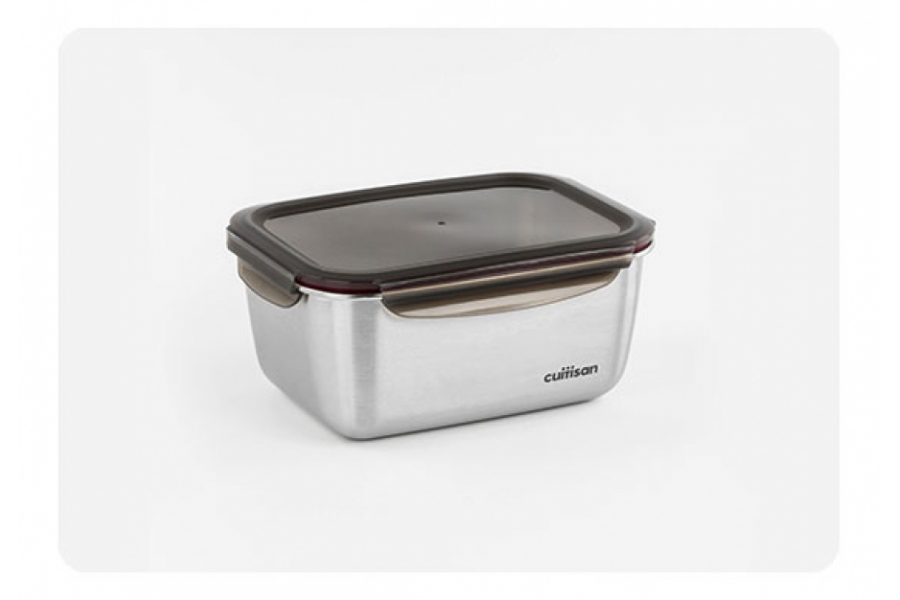 CUITISAN FOOD CONTAINER RVS 980ML MAGNETRON/OVEN                     
