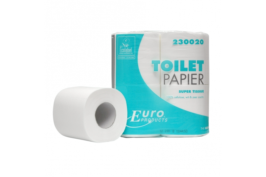 Toiletpapier euro tissue 2L 48 rollen