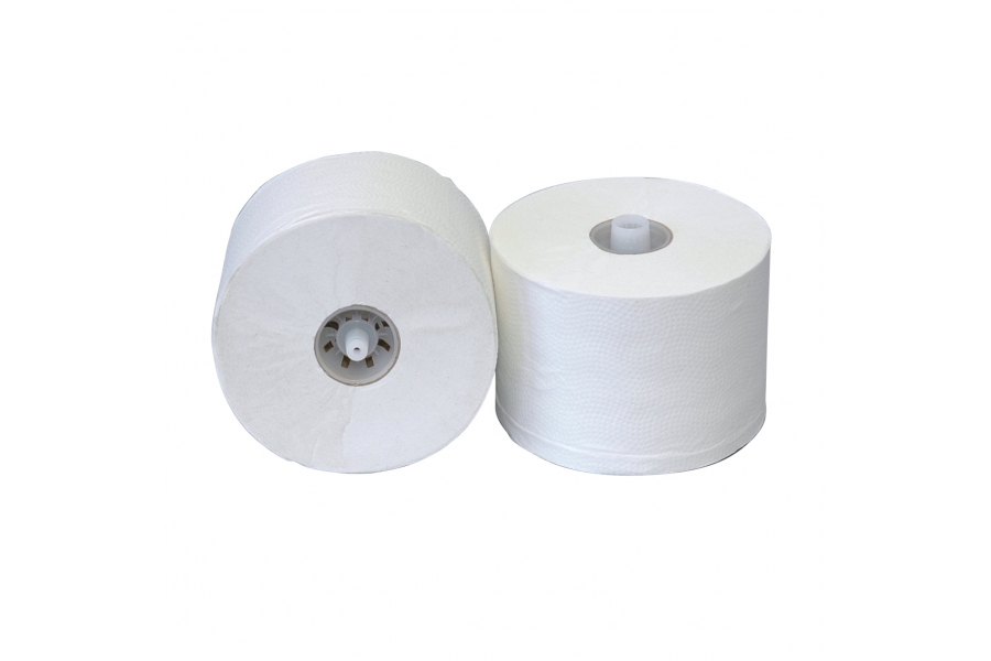 Toiletpapier met dop 2L cellulose 36 rollen