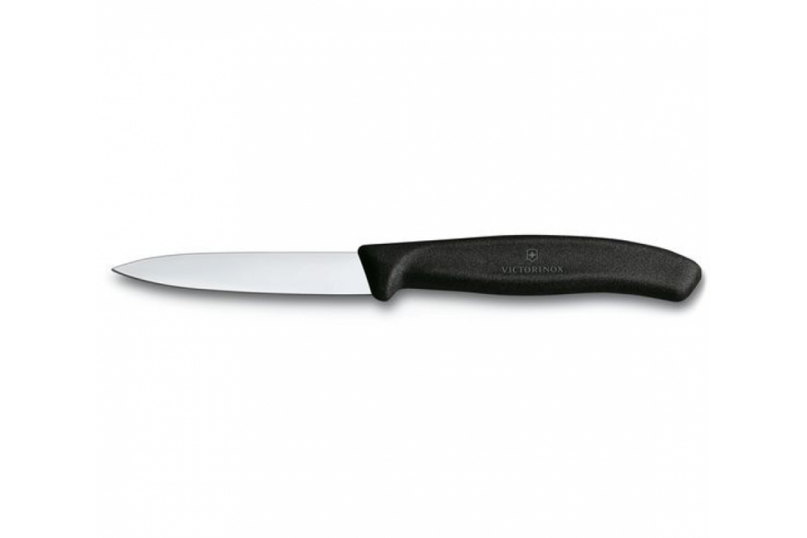 VICTORINOX Aardappelmes scherpe top 8 cm - Zwart