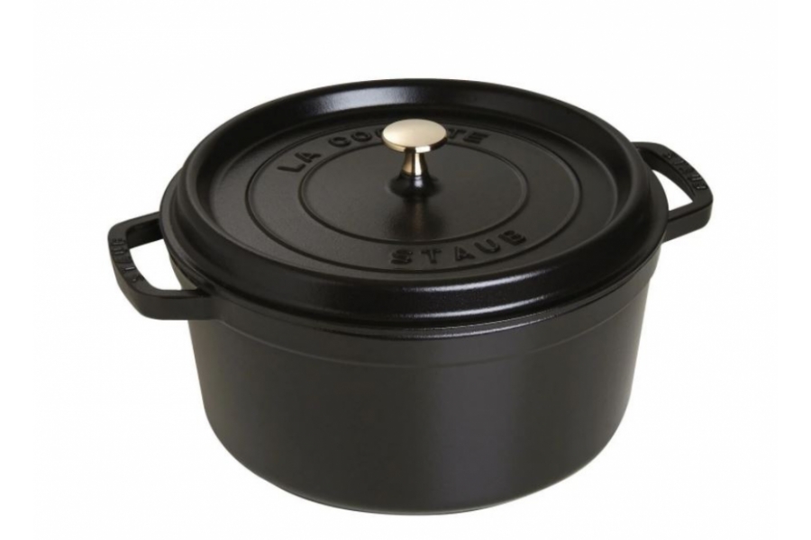 STAUB RONDE COCOTTE 28 cm - 6,75L - Zwart