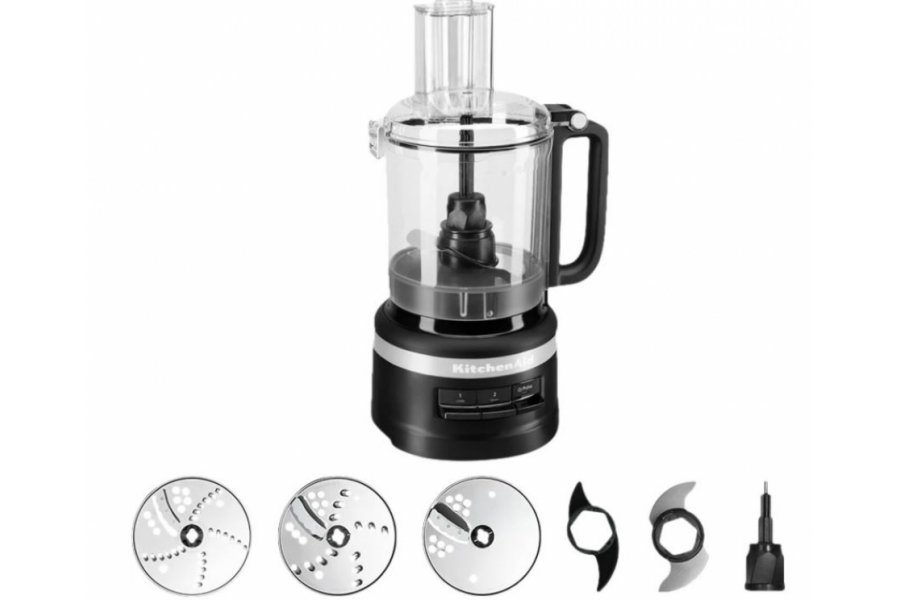 KITCHENAID 2,1L FOODPROCESSOR - Mat zwart