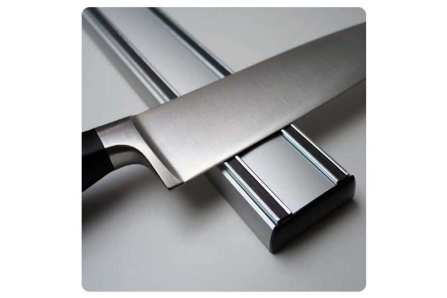 BISBELL MAGNEETBAAR ZILVERGRIJS 35CM