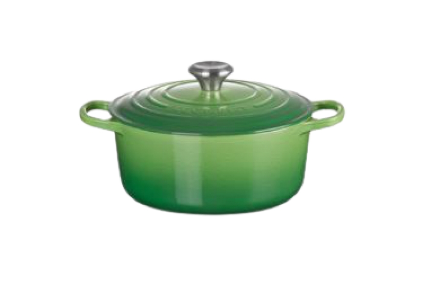LE CREUSET RONDE BRAAD/STOOFPAN 24CM-4,2 LITER - BAMBOO