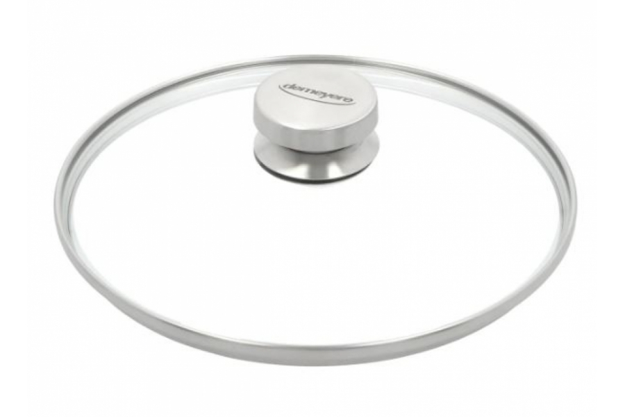 DEMEYERE DEKSEL GLAS RVS KNOP 24CM