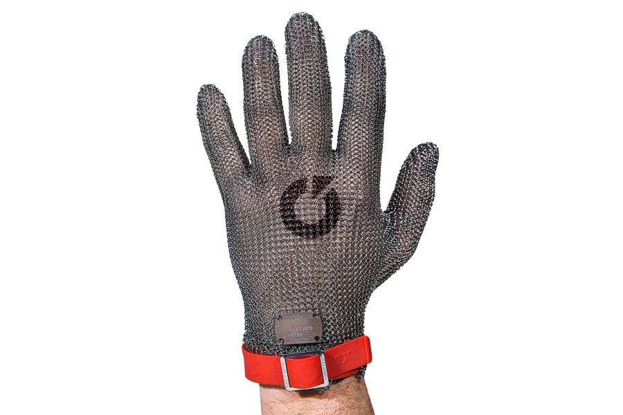 EUROFLEX HANDSCHOEN MEDIUM ROOD 