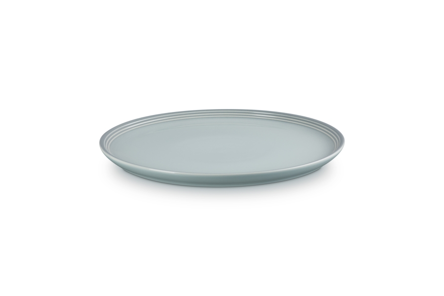 LE CREUSET DINERBORD "COUPE" - 27 CM - Sea Salt